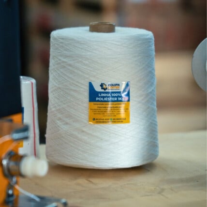 Barbante em bobinas grandes de 2,2kg para máquina de costurar sacos cabeçote industrial