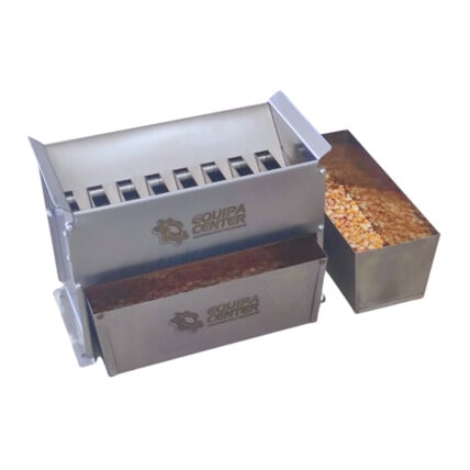 Quarteador de Cereais modelo Johnes Aço Inox 16 Canais